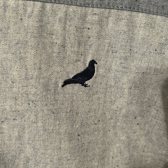 Staple blue  button up t shirt 2xl - Picture 3 of 5